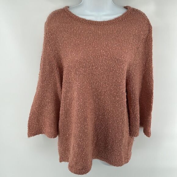 The Fifth Label blush pink peach sweater half flare sleeve EUC XS - Picture 5 of 11